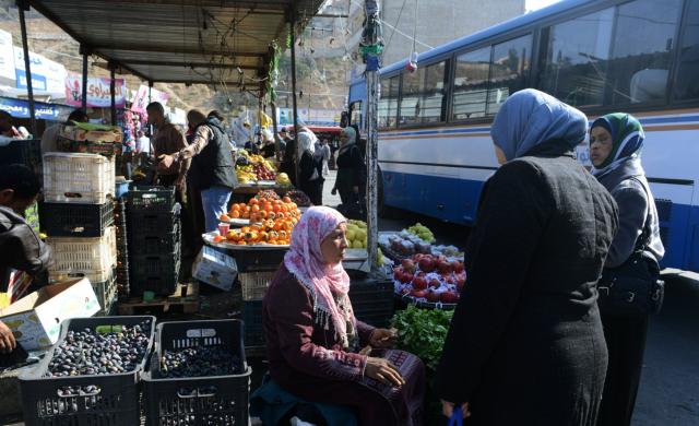 A busy marketplace