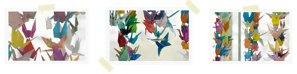 Hope for Survivors examples of cranes